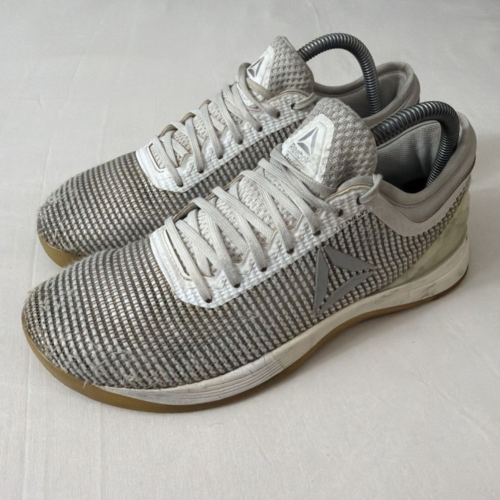 Reebok‎ Women's Size 9 M Crossfit Nano 8.0 White Training Shoes Sneakers CN1039